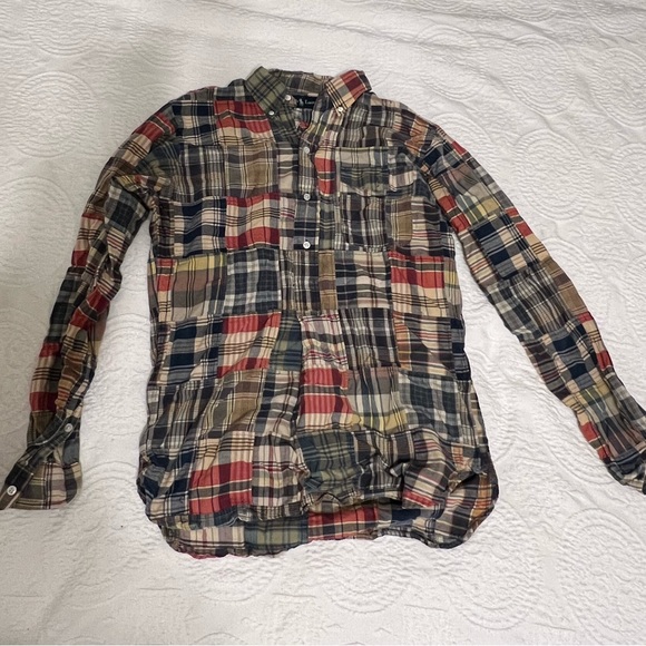 Ralph Lauren 90s Vintage Madras Shirt - Picture 3 of 6